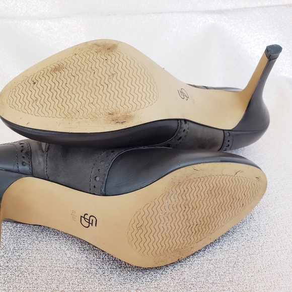 Circa Joan & David Brown Leather Eunice Bootie 8.5 - Picture 7 of 8